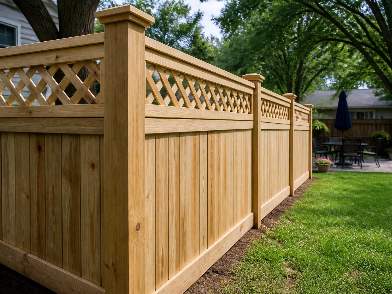 Custom Wood Fence