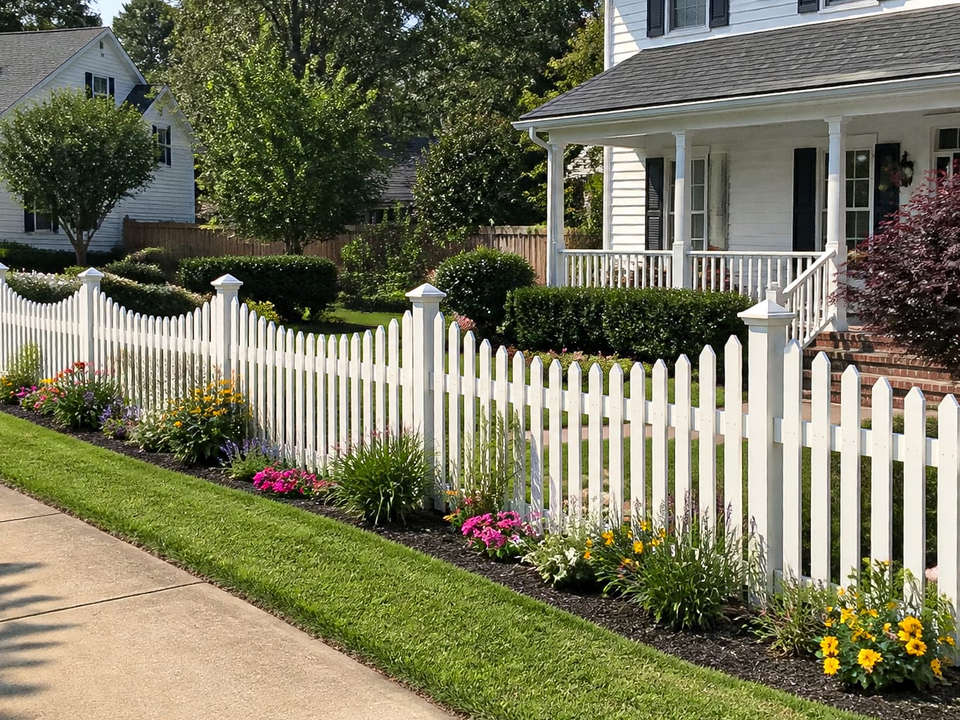 Arched Picket Fence