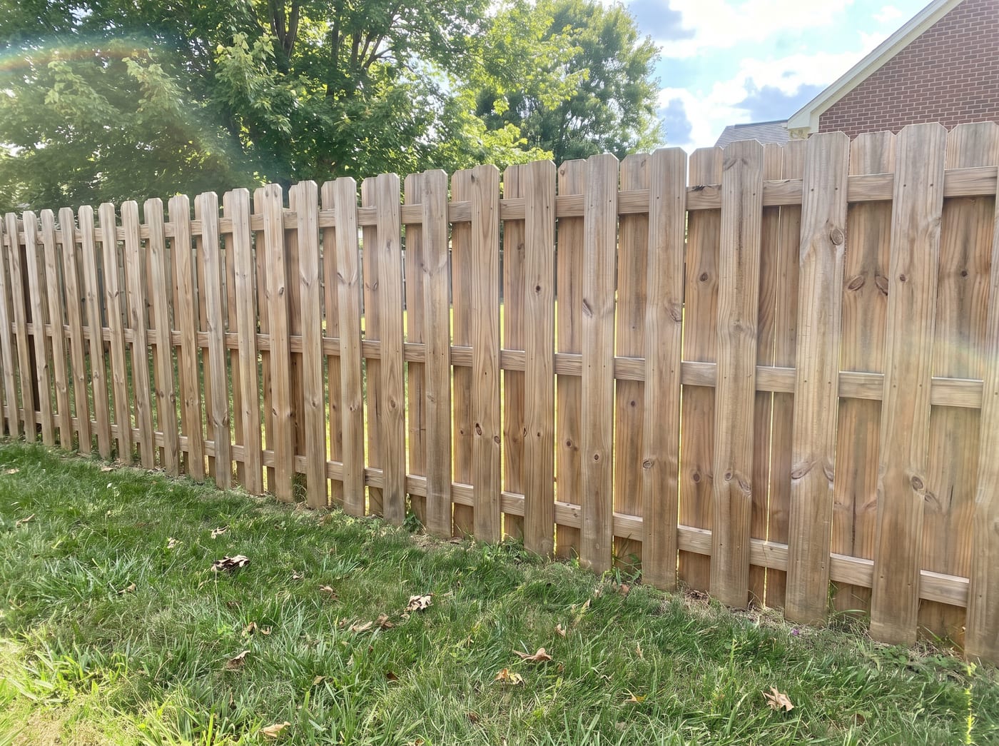 Shadow Box Fence