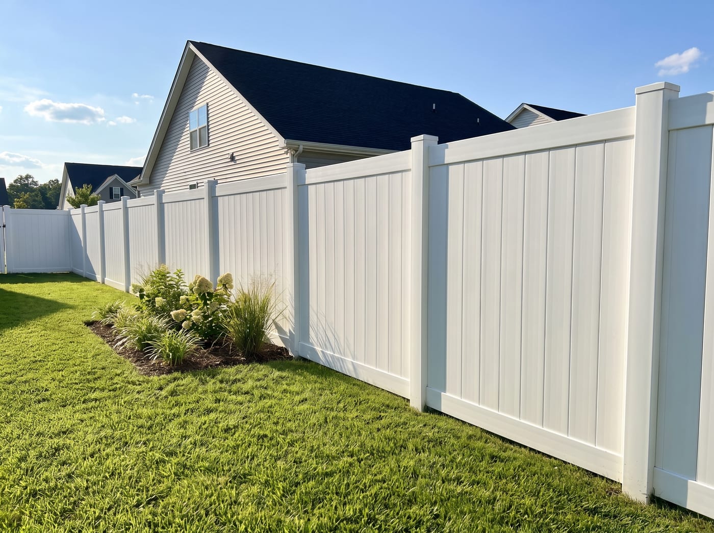 Vinyl or PVC Fence