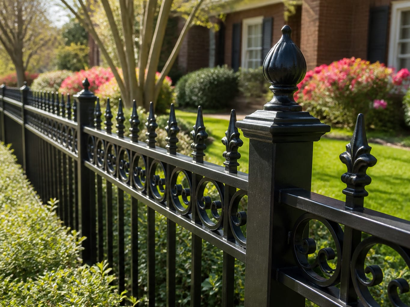 Wrought Iron Fence